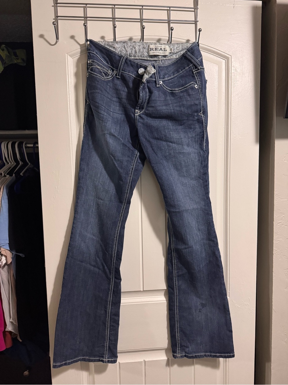 Ariat Women's Dark Blue Flare Jeans